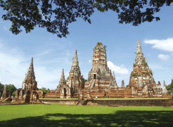 Die Tempelanlage von Ayutthaya